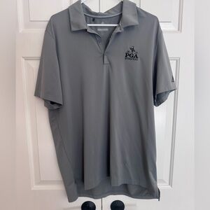 PGA Tour Charcoal Men's Polo Shirt
